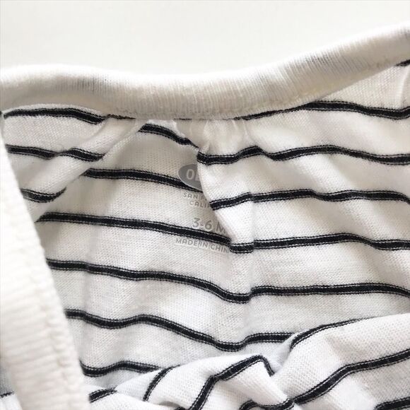 Old Navy stripe tank jumpsuit GUC 3-6m - Picture 4 of 6